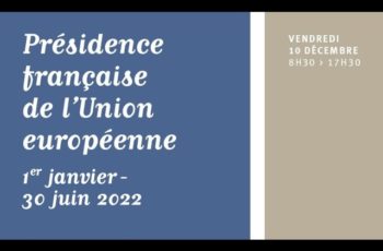 Code européen des affaires / OHADA / Colloque de la Société de législation comparée (SLC) sur la Présidence Française de l’Union 2022