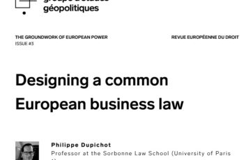 Designing a common European business law
