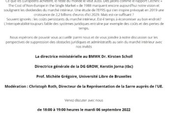 Obstacles au marché intérieur et coûts de transaction : une marge d’amélioration ?