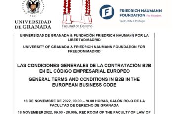 L’Université de Grenade (Espagne) se mobilise en faveur du projet de Code européen des affaires